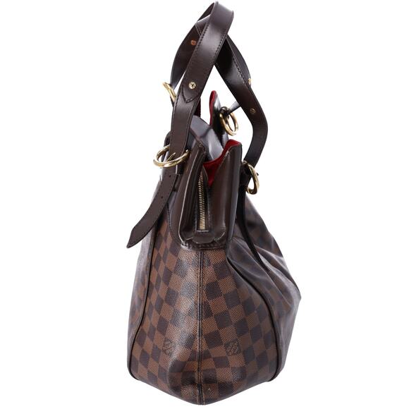 Louis Vuitton Sistina GM Damier Ebene Shoulder Bag N41540 Canvas - Picture 7 of 8